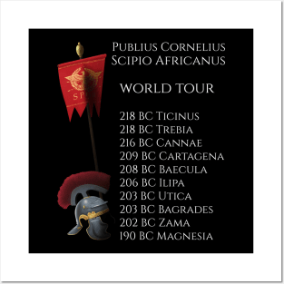 Scipio Africanus World Tour Posters and Art